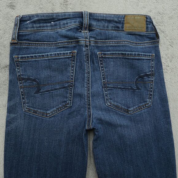 American Eagle Outfitters Blue Jeggings - Picture 14 of 16